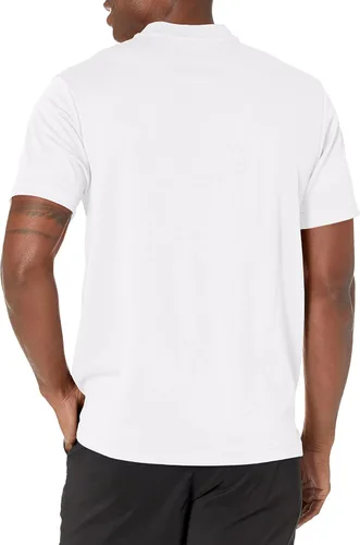 Vista 2 de PGA TOUR Polo de golf de manga corta piqué para hombre con cuello casual