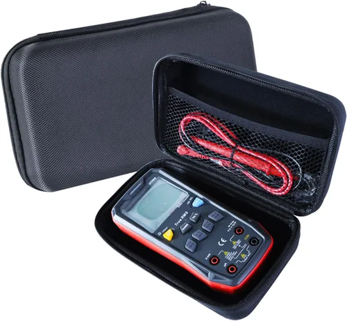 Vista 6 de Estuche para multímetro, 7.9 pulgadas EVA Hard Tool Storage Case Negro