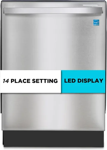 Vista 9 de BLACK+DECKER Lavavajillas empotrado de 24 pulgadas, capacidad para 12 cubiertos con tina de acero inoxidable, lavavajillas con 6 programas