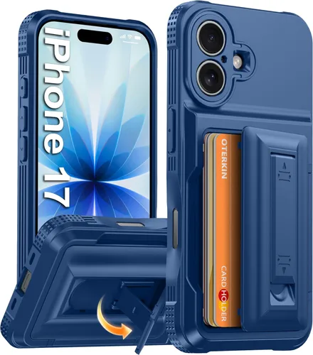 Vista 13 de Oterkin Funda para Google Pixel 10a con soporte magnético de giro de 360° [compatible con MagSafe] [antideslizante] [15 pies] a prueba de golpes