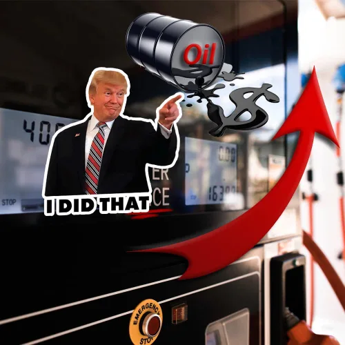 Vista 6 de Calcomanías con texto en inglés "I Did That Trump", 100 calcomanías con texto en inglés "I Did That", 5 patrones diferentes, tamaño grande de 3