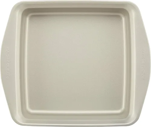 Vista 6 de Rachael Ray El juego de utensilios antiadherentes para hornear sin agarres incluye molde antiadherente para pan, moldes para hornear, moldes