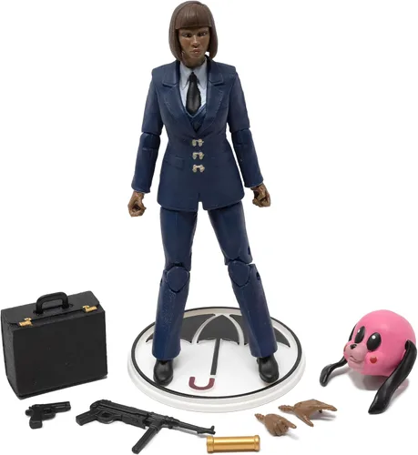 Vista 2 de Boss Fight Studio Figura de acción Cha-Cha de The Umbrella Academy – H.A.C.K.S. Figura coleccionable altamente articulada y personalizable