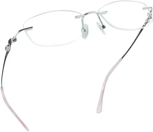 Vista 9 de LifeArt Pure Titanium Frame Glasses/Blue Light Blocking Reading Glasses, Reduce Eyestrain, Stylish for Men and Women