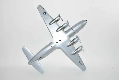 Vista 7 de VR-52 Taskmasters C-118B/RD6-1 (1980) Modelo, Escala 1/78, Caoba, DC-6, Douglas