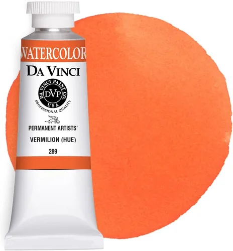 Vista 133 de DA VINCI PAINTS Pintura Acuarela Profesional para Artistas, Azul Cobalto, 15mL