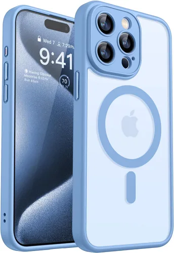 Vista 41 de CANSHN Funda magnética compatible con iPhone Air (6.5 pulgadas), mejorada [protección completa de la cámara] [compatible con Magsafe]