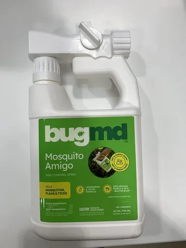 Vista 10 de BugMD Mosquito Amigo Mata Hormigas y Repelente de Insectos - Mata Mosquitos, Cucarachas y Arañas al Aire Libre, Defensa contra Moscas e Insectos