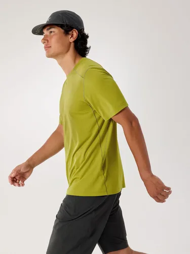 Vista 8 de Arc'teryx Cormac - Camisa de cuello redondo para hombre, transpirable, de secado rápido, para entrenamiento de gimnasio, senderismo, correr