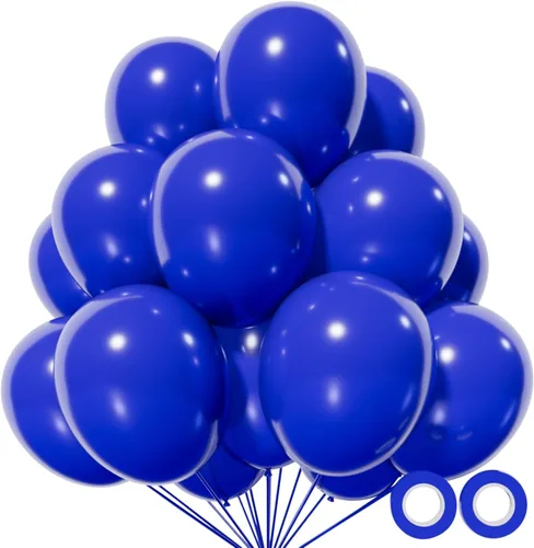 Vista 34 de 110 globos negros pequeños de látex negro de 5 pulgadas, mini globos negros gruesos de cumpleaños para decoración de bodas, baby shower. B01-negro
