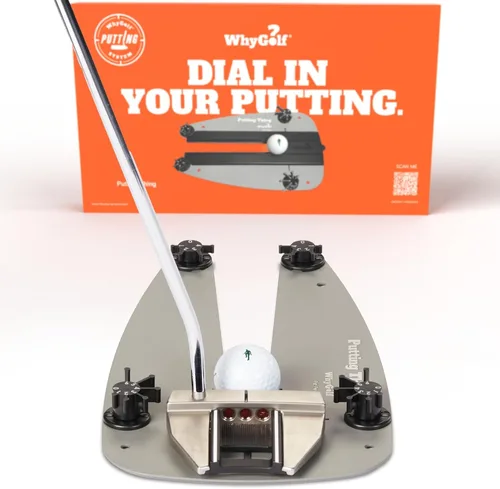 Vista 3 de WHYGOLF Sistema de Putting y Accesorio de Putting – Ayuda de Entrenamiento de Golf para Golpe, Precisión y Lectura del Green – Puertas de Putting
