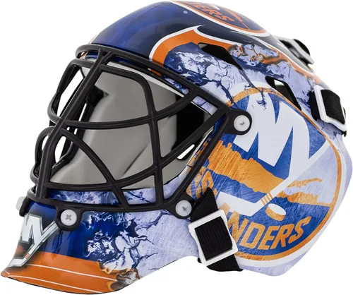 Vista 44 de Franklin Sports mini máscara para portero con logo de la NHL