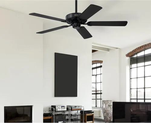 Vista 4 de Westinghouse 7303800 Contractor's Choice - Ventilador de techo, 52 pulgadas, color negro