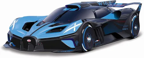 Vista 2 de Bburago 1:18 Bugatti Bolide, Azul