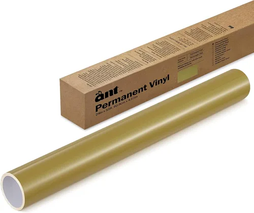 Vista 13 de ANT Melocotón, rollo de vinilo permanente de 24" x 4,5 m, rollo de vinilo adhesivo, para proyecto DIY, calcomanía, pegatina, compatible con Cricut