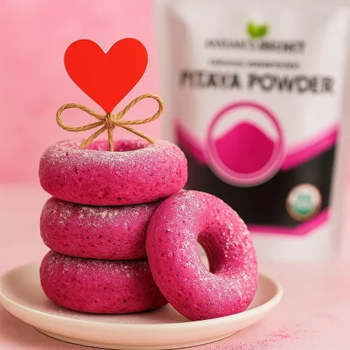 Vista 4 de Mayan's Secret 3.5oz Pitaya Rosa Polvo Orgánico Dragonfruit Vitamina C