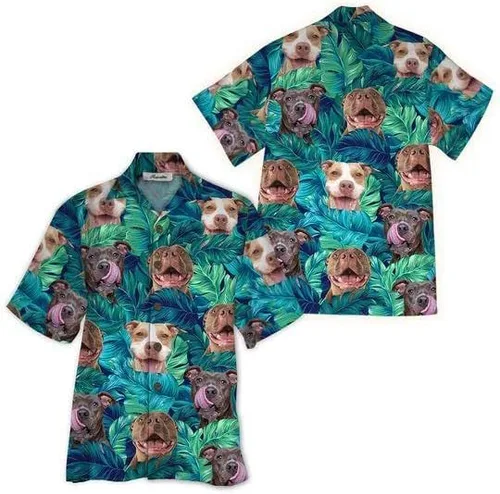 Vista 2 de Tropical Summer Aloha - Camisa hawaiana Beagle, unisex, talla matrimonial, S-5XL