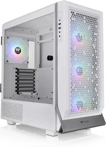 Vista 11 de Thermaltake Ceres 350 MX/Hydrangea Blue/Mid Tower/CT140 ARGB Fan*2/CT140 Fan*1/Panel frontal Mesh & TG/Conector oculto MB/CA-1Z3-00MFWN-00 Azul