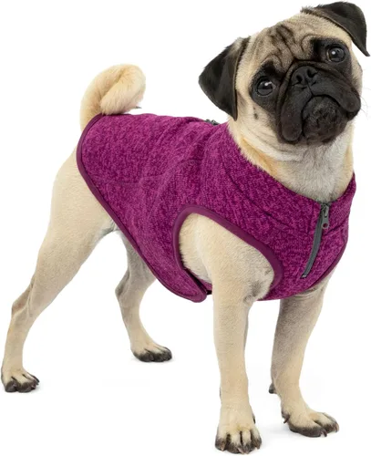 Vista 7 de Kurgo K9 Core Suéter para perro Suéter para perros Chaleco de forro polar para perro Chaqueta de forro polar de punto Forro polar Ligero