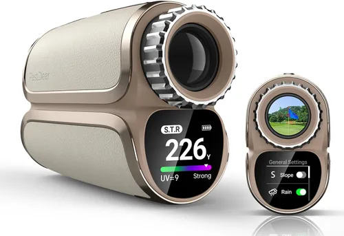 Vista 11 de Range Finder Golf S2,Premium Touchscreen & Automatic Brightness Adjustment High Precision Golf Range Finder,Flag Lock Vibration,Golf Rangefinder