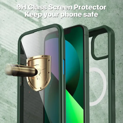 Vista 259 de CENHUFO Funda de privacidad para iPhone 11 Pro, funda de cuerpo completo con protector de pantalla de privacidad de vidrio templado 9H integrado