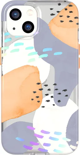 Vista 26 de Tech21 Evo Art - Funda protectora para iPhone 13 con ilustraciones exclusivas y protección contra caídas de 12 pies Multi