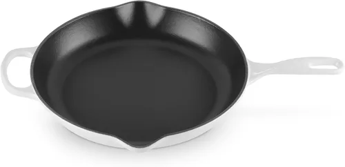 Vista 22 de Le Creuset Sartén de Hierro Fundido Esmaltado Signature con Mango de Hierro, 6.33", Cerise
