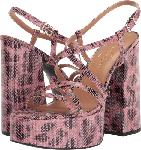 Vista 7 de Jessica Simpson Salih Block Heel - Sandalias de plataforma para mujer