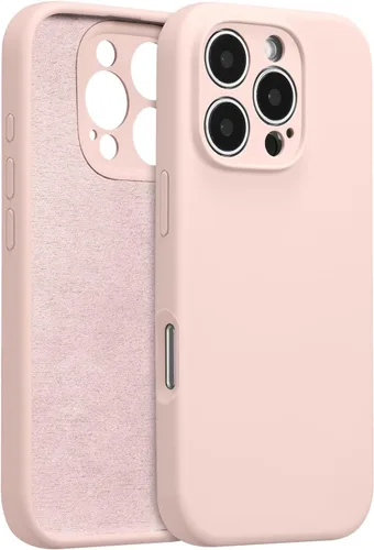 Vista 74 de Funda de silicona para iPhone Air, con [protección completa de la cámara] [forro de microfibra suave antiarañazos], funda de silicona líquida ultra