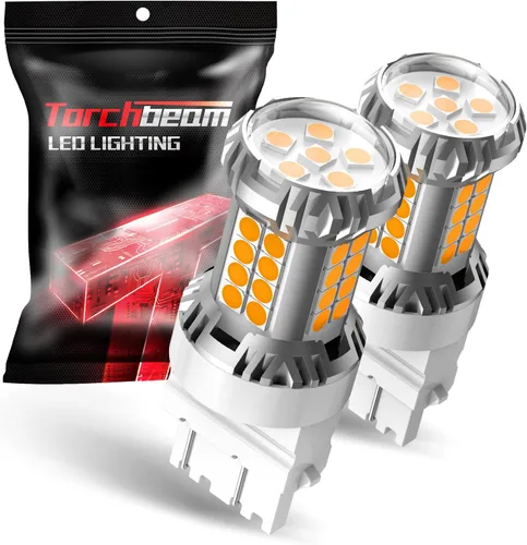 Vista 10 de Torchbeam 7440 7443 LED Bombilla de luz inversa 6000K Luz de Blanco 6000K