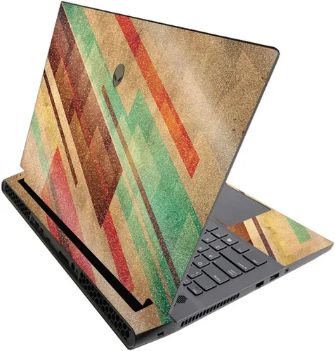 Vista 577 de MightySkins - Skin brillante con purpurina para Alienware M17 R3 (2020) y M17 R4 (2021) - Diversión de los años 90 Acabado duradero con purpurina