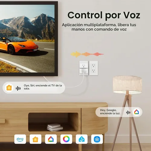Vista 5 de THIRDREALITY - Enchufe inteligente M3, paquete de 4 unidades, Matter sobre Wi-Fi, 15 A/1800 W máx., certificado ETL, diseño compacto, funciona