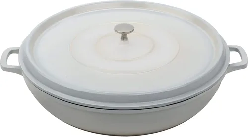 Vista 6 de G.E.T. CA-101-BK/BK/CC Heiss® - Mini bandeja para hornear/cazuela de aluminio fundido de bajo consumo, 10 onzas, color negro