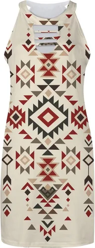 Vista 4 de BDPORKAS Mini vestidos para mujer 2023 verano casual moda estampado halter ajustado vestido de tirantes con bolsillos