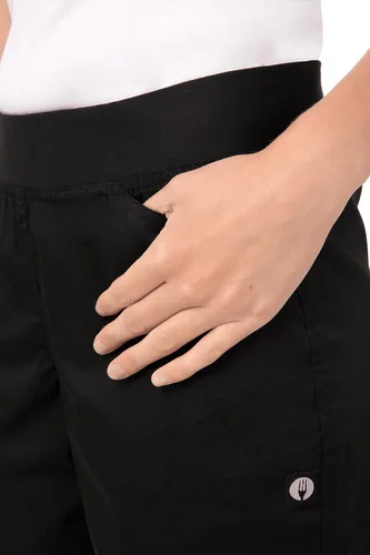 Vista 3 de Chef Works Women's Lightweight Slim Chef Pants