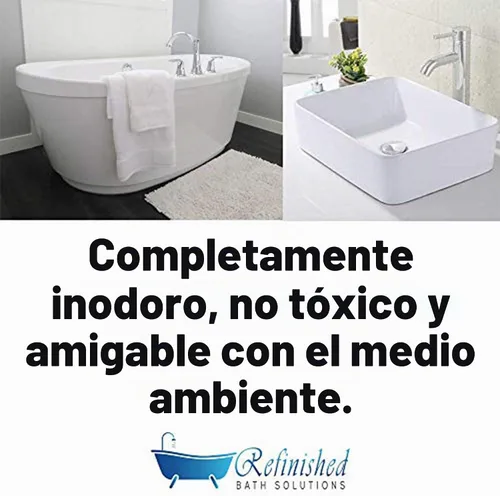 Vista 4 de Kit de renovación (kit para fregadero/ducha, color blanco)