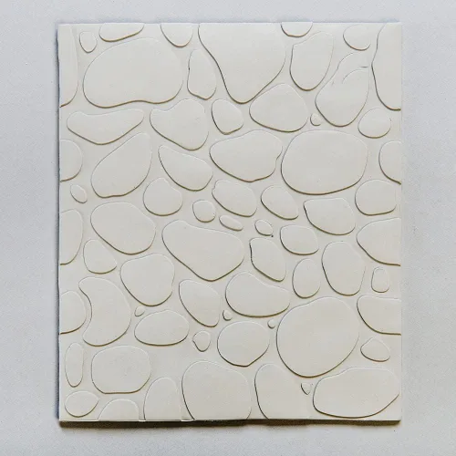 Vista 2 de Sculpey Tools Nature - Juego de sábanas de textura reutilizable, juego de 2 piezas, ideal para todo tipo de manualidades, arcilla polimérica