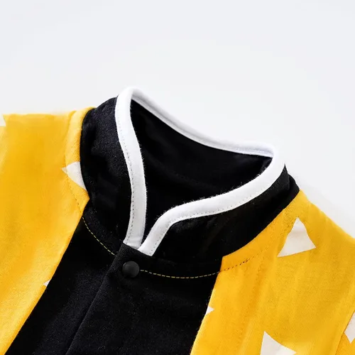 Vista 3 de RELABTABY Lindo mameluco de anime para bebé niño y niña, mameluco para Halloween, cosplay, ropa