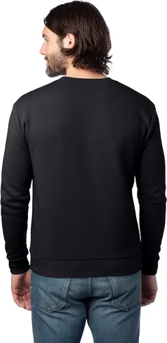 Vista 2 de Alternative Sudadera para hombre, ecológica, ligera, con cuello redondo