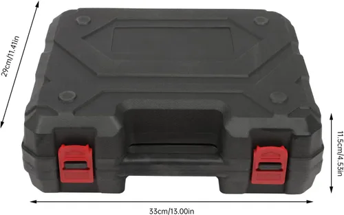 Vista 5 de Máquina de soldar, kit de soldador de mano, máquina de soldadura portátil de 110 V, soldador digital de voltaje de 3000 W con caja de herramientas