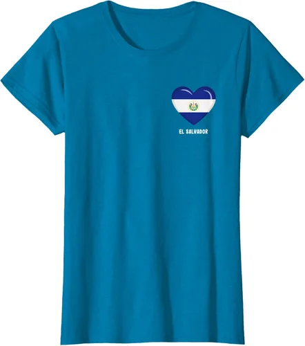 Vista 79 de Camiseta Bandera de El Salvador Camiseta salvadoreña, Negro