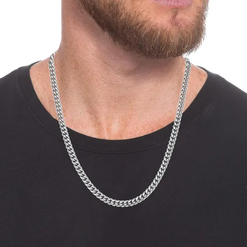 Vista 5 de MIMITLTY Miami Cuban Chain Necklace for MenBoys,316L Stainless Steel 46MM Width 18202224 Inch Length Fashion Lobster Clasp HipHop Jewelry