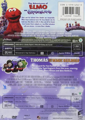 Vista 2 de Adventures of Elmo in GrouchlandThomas and the Magic Railroad