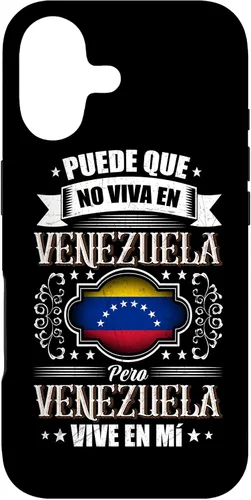Vista 32 de Funda para iPhone 16 Puede Que Yo No Viva En Venezuela, Pero Venezuela Vive En Mí