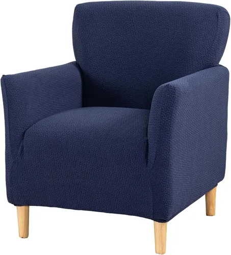 Vista 65 de HAOYONG - Funda elástica de terciopelo para silla de banquete, fundas para sillas de 1 pieza, fundas para sillones de sofá, funda suave para sillón