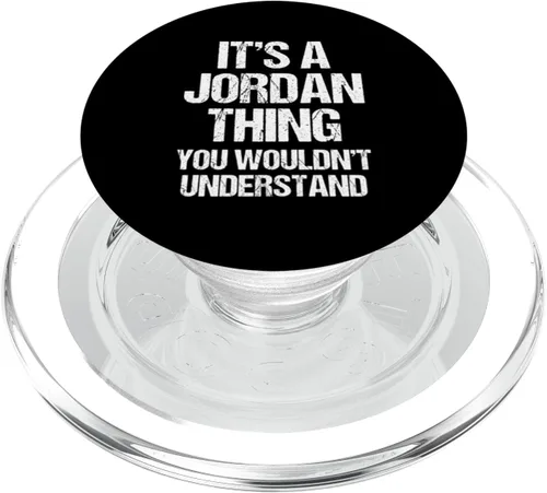 Vista 8 de It's A Jordan Thing (You Wouldn't Understand) - Funny Jordan PopSockets Standard PopGrip