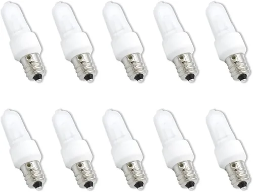 Vista 7 de Technical Precision Bombilla de repuesto KX60FR/E12 JD de 60 W, 120 V, 60 W, T3, Krypton, esmerilada, 2700 K, blanco cálido, 1 paquete
