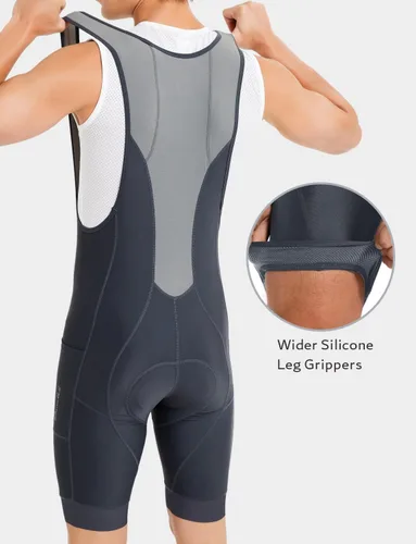 Vista 34 de Przewalski - Culote de ciclismo para hombre acolchado 3D, excelente rendimiento y mejor ajuste