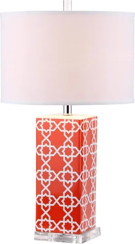Vista 10 de Safavieh Lighting Collection - Lámpara de mesa (2 unidades), color amarillo