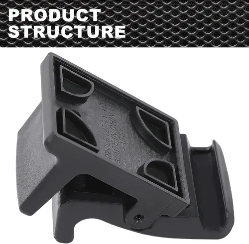 Vista 5 de CNNELL Cerradura de pestillo de puerta corredera compatible con Ford F150 1997-2004/Fit Ford F250 1997-1999 Cerradura manual de vidrio para ventana
